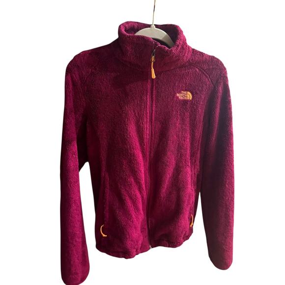 The North Face M Y2K Osito Fuzzy Fleece Jacket Full Zip Purple Womens hiking - Picture 1 of 6